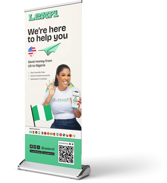 Roll-up banner design